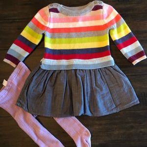 Gap 12-18 months sweater dress EUC